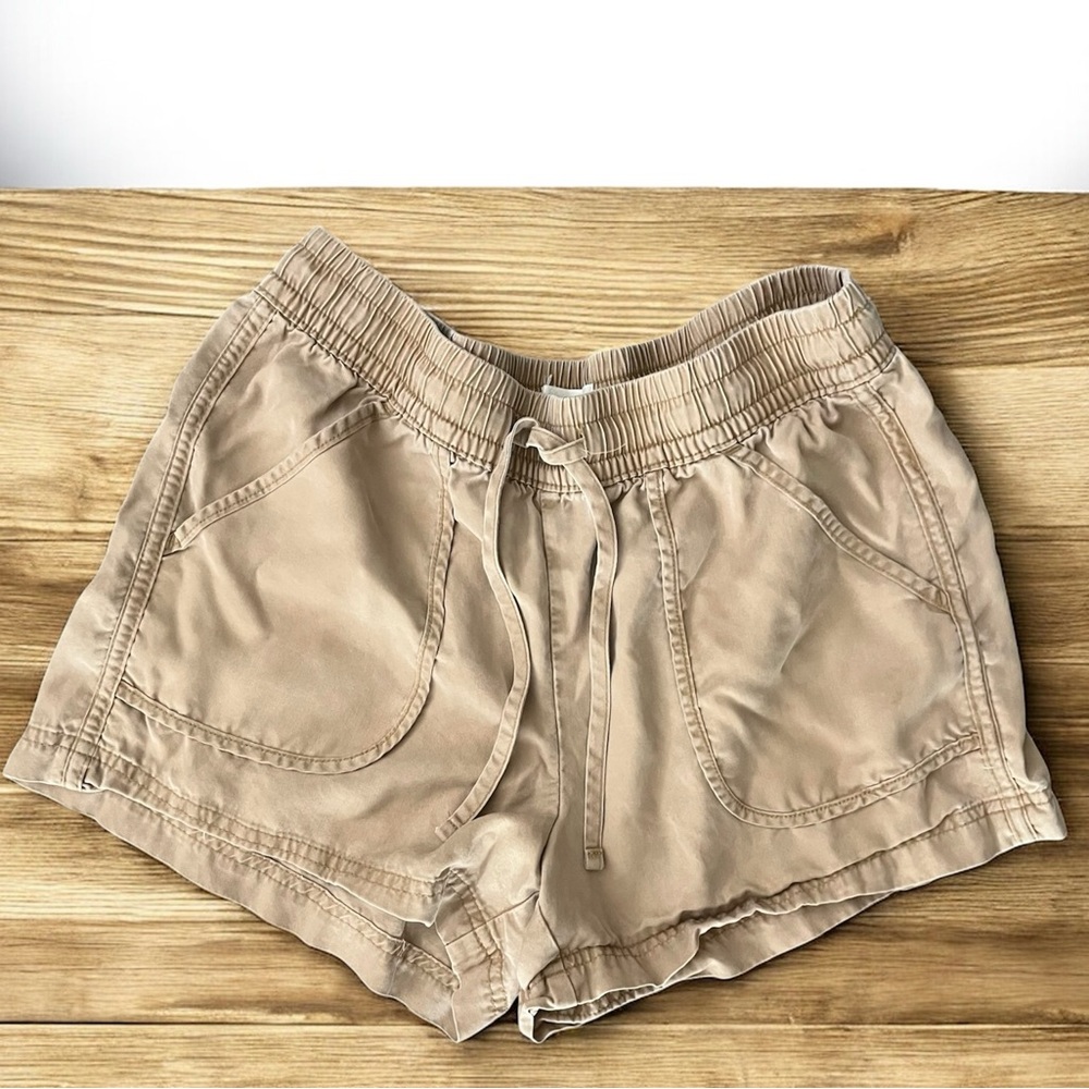 Up West Tan Khaki Neutral Utility Shorts Size XS